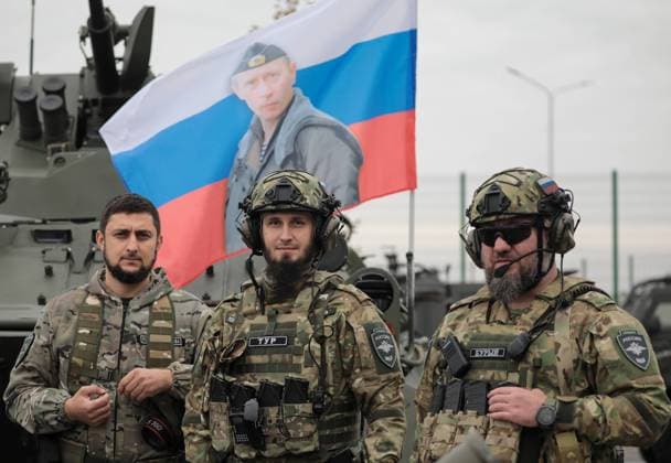 Ukraine-Krieg, Jahrestag der Invasion, Chronologie der Ereignisse, Archivbilder News Themen der Woche KW40 News Bilder des Tages Russia. Grozny. OCTOBER 7, 2022. Servicemen of Chechnyaâ€™s military and security services take part in a dress parade marking the 70th birthday of Russian President Vladimir Putin at a military post in Grozny, the capital city of the Chechen Republic. According to Chechen Republic Head Ramzan Kadyrov, some 10,000 Chechen servicemen take part in Russiaâ€™s special military operation. The Russian Armed Forces are carrying out a special military operation in Ukraine in response to requests from the leaders of the Donetsk People s Republic and the Lugansk People s Republic for assistance. Yelena Afonina TASS  55232721