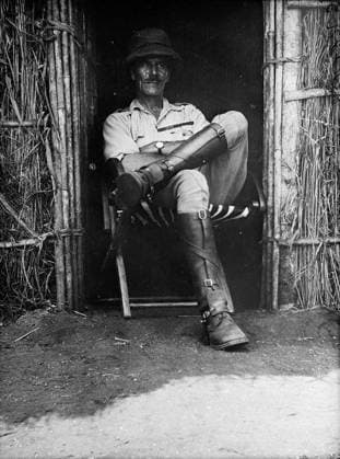 Ministry of Information First World War Official Collection German East African Campaign. Brigadier General Frederick Hugh Gordon Cunliffe, C. B., commanding the Nigerian Brigade. Copyright: xpiemagsx minofinfopieww04102022-275 !ACHTUNG AUFNAHMEDATUM GESCHÄTZT!