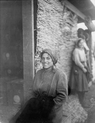 Ministry of Information First World War Official Collection Types of girl workers, working for the British Army in Italy. Copyright: xpiemagsx minofinfopieww04102022-569 !ACHTUNG AUFNAHMEDATUM GESCHÄTZT!