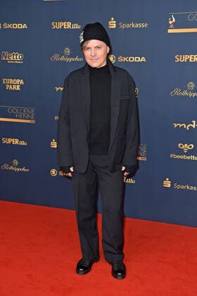 Michael Patrick Kelly at the GOLDENE HENNE 2022 in the Media City in Leipzig on 07 01 2022 red carpet