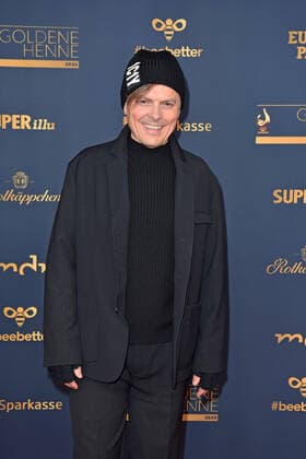 Michael Patrick Kelly at the GOLDENE HENNE 2022 in the Media City in Leipzig on 07 01 2022 red carpet