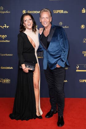 Olaf and Julia Berger at the award ceremony The Golden Hen on 7 10 2022 in Leipzig The Golden Hen 2022 award ceremony in Leipzig
