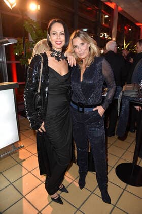 Natalia Klitschko, Kim Fisher at the GOLDENE HENNE 2022 at the Media City in Leipzig on 07 10 2022 Aftershowparty