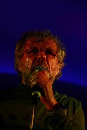 October 07, 2022, Mexico City, Mexico: filmmaker and musician, Emir Kusturica & The No Smoking Orchestra performs during the XXII ZoÂ³calo International Book Fair at the Ricardo Flores MagoÂ³n forum on October 07, 2022 in Mexico City, Mexico Mexico City MÃ xico - ZUMAe321 20221007_zia_e321_067 Copyright: xCarlosxSantiago xEyepixxGroupx