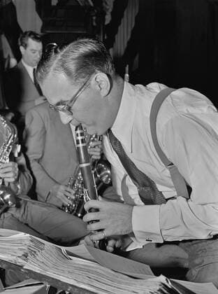 RECORD DATE NOT STATED Portrait of Benny Goodman, 400 Restaurant, New York, N.Y., ca. July 1946 . 1062_16_M_-1921-