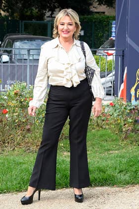 Monica Setta at the Tennis Friends Event at the Foro Italico Rome, 08 10 2022 Foto:xA.xM.xTinghinox xFuturexImage