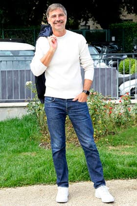 Beppe Convertini at the Tennis Friends Event at Foro Italico Rome, 08 10 2022 Foto:xA.xM.xTinghinox xFuturexImage
