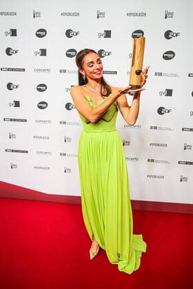 Lea Desandre at the OPUS Klassik Award 2022 ceremony at the Konzerthaus Berlin am Gendarmenmarkt OPUS Klassik 2022