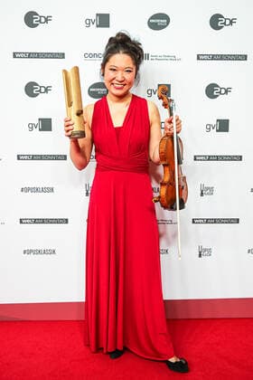 Tianwa Yang at the presentation of the OPUS Klassik Award 2022 at the Konzerthaus Berlin am Gendarmenmarkt OPUS Klassik 2022