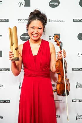 Tianwa Yang at the presentation of the OPUS Klassik Award 2022 at the Konzerthaus Berlin am Gendarmenmarkt OPUS Klassik 2022