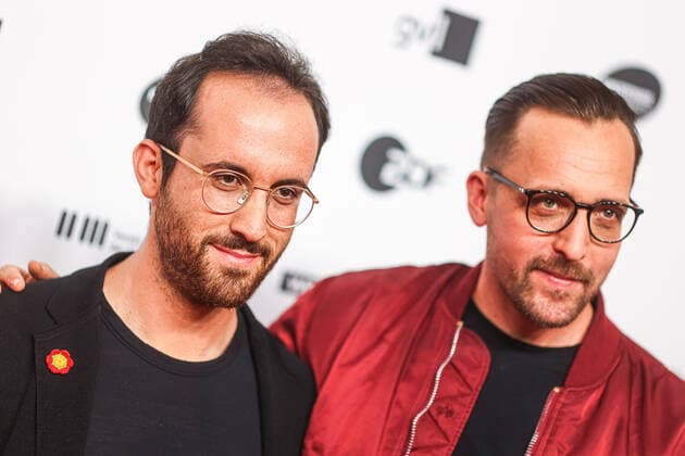 Igor Levit and Danger Dan at the OPUS Klassik Award 2022 ceremony at the Konzerthaus Berlin am Gendarmenmarkt OPUS Klassik 2022