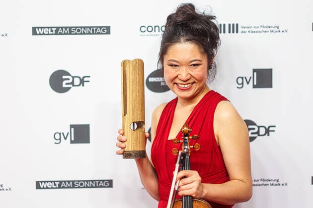 Tianwa Yang at the presentation of the OPUS Klassik Award 2022 at the Konzerthaus Berlin am Gendarmenmarkt OPUS Klassik 2022