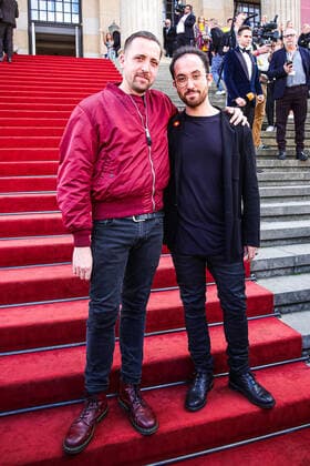 Danger Dan and Igor Levit at the OPUS Klassik Award 2022 ceremony at the Konzerthaus Berlin am Gendarmenmarkt OPUS Klassik 2022