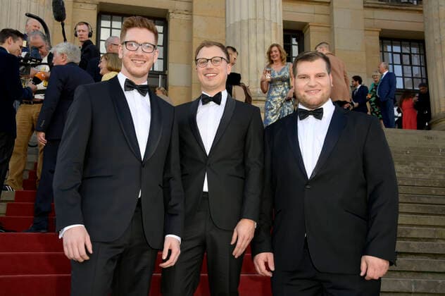 Trio 21Meter60 at the Opus Klassik 2022 award ceremony at the Konzerthaus am Gendarmenmarkt Berlin, 09 10 2022 Foto:xF.xKernx xFuturexImage