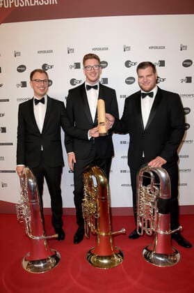 Trio 21Meter60 at the Opus Klassik 2022 award ceremony at the Konzerthaus am Gendarmenmarkt Berlin, 09 10 2022 Foto:xF.xKernx xFuturexImage