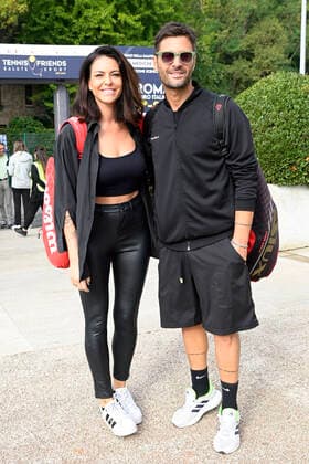 Pamela Camassa and Filippo Bisciglia at the Tennis Friends Event at Foro Italico Rome, 09 10 2022 Foto:xA.xM.xTinghinox xFuturexImage
