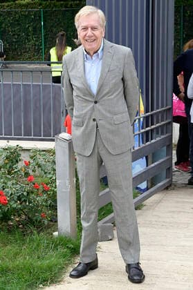 Claudio Lippi at the Tennis Friends Event at the Foro Italico Rome, 09 10 2022 Foto:xA.xM.xTinghinox xFuturexImage