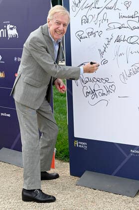 Claudio Lippi at the Tennis Friends Event at the Foro Italico Rome, 09 10 2022 Foto:xA.xM.xTinghinox xFuturexImage