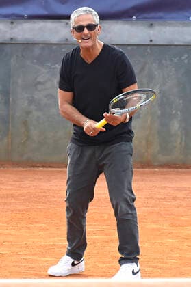 Rosario Fiorello at the Tennis Friends Event at the Foro Italico Rome, 09 10 2022 Foto:xA.xM.xTinghinox xFuturexImage