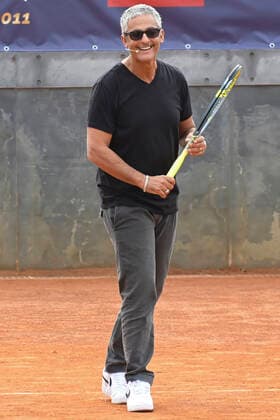 Rosario Fiorello at the Tennis Friends Event at the Foro Italico Rome, 09 10 2022 Foto:xA.xM.xTinghinox xFuturexImage