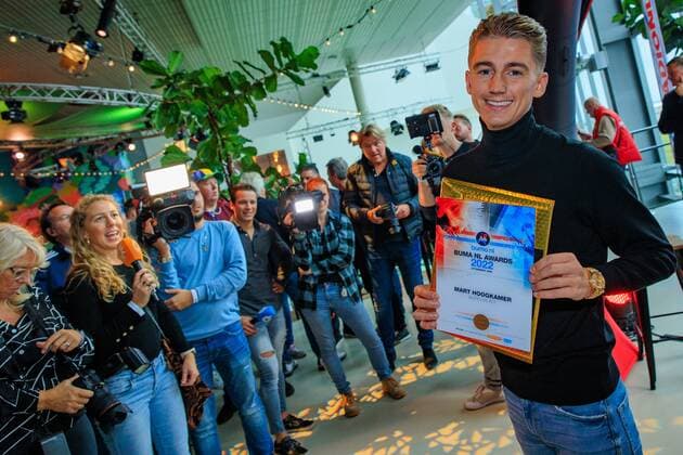 2022 10 10 15 16 02 UTRECHT Singer Mart Hoogkamer receives the Buma NL Award in the category Best Live Act in TivoliVredenburg ANP LEVIN DEN BOER netherlands out belgium out  Copyright: xx x456029432x originalFilename: 456029432.jpg