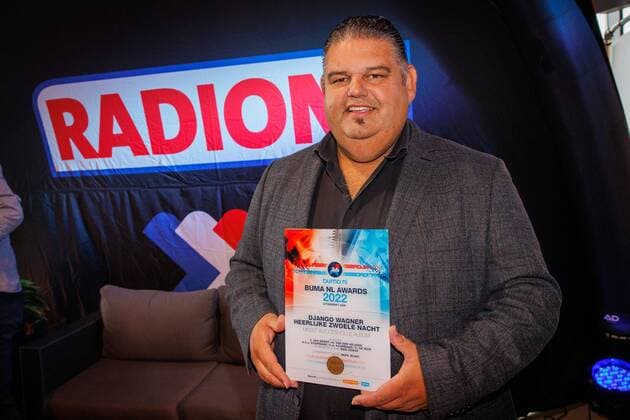 2022 10 10 15 21 50 UTRECHT Singer Django Wagner receives the Buma NL Award in the category Most Successful Album in TivoliVredenburg ANP LEVIN DEN BOER netherlands out belgium out  Copyright: xx x456029439x originalFilename: 456029439.jpg