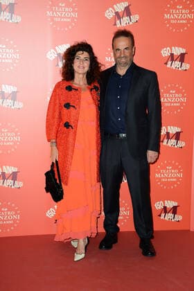 Milan, red carpet for the 150th anniversary of the Manzoni Theater. pictured: guest  Copyright: xManuelexMangiarottix xipa-agencyx xManuelexMangiarottix
