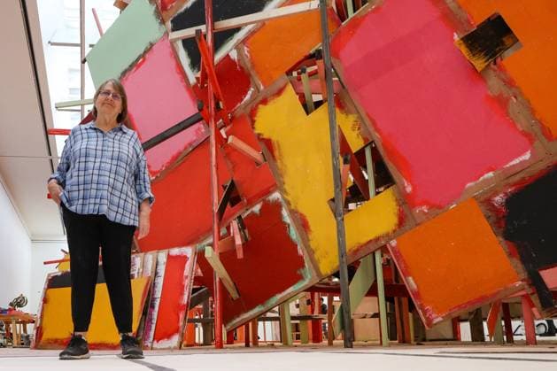 Entertainment Bilder des Tages Niedersachsen, Hannover, Kultur, PK Sprengel Museum PHYLLIDA BARLOW. KURT-SCHWITTERS-PREIS DER NIEDERSÄCHSISCHEN SPARKASSENSTIFTUNG (15.10.-05.02.23), *** Lower Saxony, Hanover, Culture, PK Sprengel Museum PHYLLIDA BARLOW KURT SCHWITTERS PREIS DER NIEDERSÄCHSISCHEN SPARKASSENSTIFTUNG 15 10 05 02 23 ,