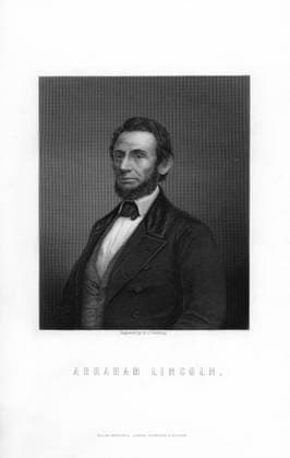 RECORD DATE NOT STATED Abraham Lincoln, 16th President of the United States, (1893). Lincoln (1809-1865) joined the Republican party in 1858 and was elected president two years later. In 1863, he proclaimed the emancipation of all slaves in the southern Confederate states and later that year restated his anti-slavery views in the Gettysburg Address. During his 1864 campaign for re-election, he embraced the abolition of slavery. He was infamously shot by actor John Wilkes Booth whilst attending the theatre in 1865. An engraving from James Taylor s The Age We Live In: A History of the Nineteenth Century, From the Peace of 1815 to the Present Time , William Mackenzie, (London, 1893). Abraham Lincoln, 16th President of the United States, (1893).Artist: HC Balding