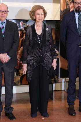 October 13, 2022, Madrid, Spain: Queen Sofia attends the presentation of the XXXIX Queen Sofia Award for Musical Composition to Nuria Nunez for her work Enjambres at the Teatro Monumental in Madrid. Madrid Spain - ZUMAs197 20221013_zaa_s197_125 Copyright: xAtilanoxGarciax