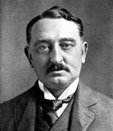 RECORD DATE NOT STATED Cecil Rhodes, 19th century English-born South African statesman, c1905. Rhodes (1853-1902) made his fortune in the Kimberley diamond mines, and formed De Beers Consolidated Mines in 1888. As Managing Director of the British South Africa Company, he administered a territory roughly equivalent to the modern nation of Zimbabwe (previously known as Rhodesia after Rhodes). Rhodes became Prime Minister of the Cape Colony in 1890, but resigned in 1896 when his role in instigating the Jameson Raid into the Transvaal came to light In his will he left funds to found the Rhodes Scholarships at Oxford University for Germans and Americans. photo published in Parliament Past and Present by Arnold Wright and Philip Smith, (London, 1905). Cecil Rhodes, 19t 