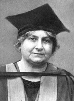 RECORD DATE NOT STATED Dr Maria Montessori (1870-1952), Italian philosopher, 1926. In addition to being a philosopherm Montessori was also a physician, educator, humanitarian and devout Catholic. She is best known for her philosophy and method of education of children from birth to adolescence. Her educational method is in use today in a number of public as well as private schools throughout the world. From An Outline of Christianity, The Story of Our Civilisation, volume 5: Christianity Today and Tomorrow, edited by RG Parsons and AS Peake, published by the Waverley Book Club (London, 1926). Dr Maria Montessori (1870-1952), Italian philosopher, 1926. Artist: Unknown 