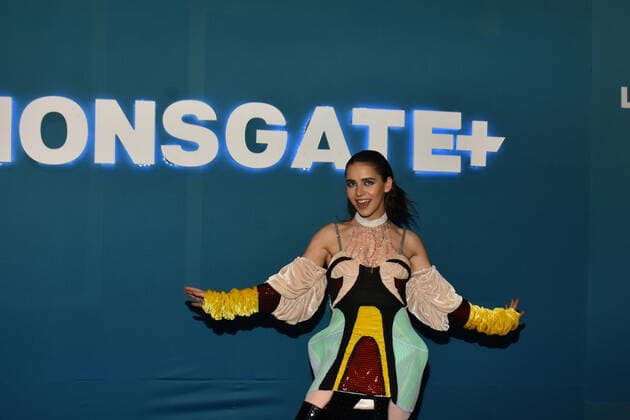 October 13, 2022, Mexico City, Mexico: Actress Tessa oÂa attends the Lionsgate Plus Entertainment red carpet to promote new Tv Series at Antiguo Colegio de San Ildefonso. on October 13, 2022 in Mexico City, Mexico. Mexico City Mexico - ZUMAe321 20221013_zia_e321_090 Copyright: xCarlosxTischler xEyepixxGroupx