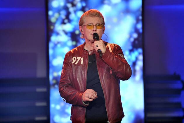 SWR 4 Gläserne 4 singer Markus Mörl on the occasion of the award of the Gläserne 4 from SWR 4 on 14 10 2022 in the Phoenixhalle in the Römerkastell Stuttgart 20221014MWI44317