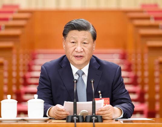 News Themen der Woche KW41 (221015) -- BEIJING, Oct. 15, 2022 -- Xi Jinping presides over a preparatory meeting for the 20th National Congress of the Communist Party of China (CPC) at the Great Hall of the People in Beijing, capital of China, Oct. 15, 2022. ) (CPC Congress)CHINA-BEIJING-CPC NATIONAL CONGRESS-PREPARATORY MEETING (CN) JuxPeng 