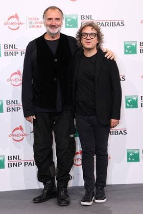 Rome Cinema Fest 2022. Rome Film Fest. Photocall film Portrait of the queen . In the photo: Fabrizio Ferri and Remo Anzovino  Copyright: xMaurizioxD Avanzox xipa-agency.nx xDxAvanzo Provvisionatox
