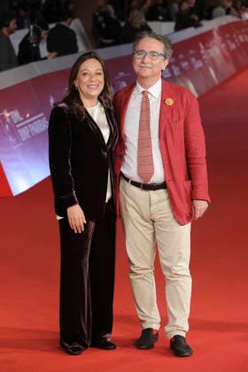 Rome Cinema Fest 2022. Rome Film Fest. Red carpet film Portrait Of The Queen . In the photo: Paola Malanga, Gian Luca Farinelli  Copyright: xMarcoxProvvisionatox xipa-agencyx xDxAvanzo Provvisionatox