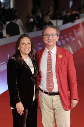 Rome Cinema Fest 2022. Rome Film Fest. Red carpet film Portrait Of The Queen . In the picture: Paola Malanga, Gian Luca Farinelli  Copyright: xMarcoxProvvisionatox xipa-agencyx xDxAvanzo Provvisionatox