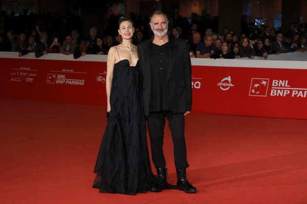 Rome Cinema Fest 2022. Rome Film Fest. Red carpet film Portrait Of The Queen . In the photo: Geraldina Polverelli Ferri, Fabrizio Ferri  Copyright: xMarcoxProvvisionatox xipa-agencyx xDxAvanzo Provvisionatox