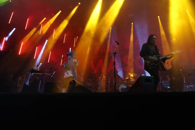 RECORD DATE NOT STATED October 15, 2022, Sao Paulo, Brazil: Show of Brazilian singers Baby do Brasil and Pepeu Gomes during the Novabrasil Music Festival, which takes place this weekend at the Sambodromo do Anhembi, in Sao Paulo, on Saturday (15).  Copyright: xLecoxVianax