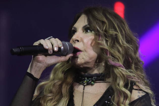 RECORD DATE NOT STATED October 16, 2022, Sao Paulo, Brazil: Show by Brazilian singer Elba Ramalho during the Novabrasil Music Festival, which takes place this weekend at Sambodromo do Anhembi, in Sao Paulo, on Sunday (16).  Copyright: xYurixMurakamix