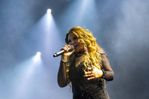 SÃO PAULO, SP - 16.10.2022: FESTIVAL NOVABRASIL 2022 - Elba Ramalho performs with his team at the NovaBrasil Festival 2022, this Sunday (16th) at Anhembi in São Paulo, SP. x2280581x  BrunoxFernandes