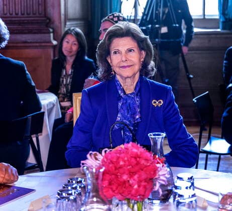 STOCKHOLM 20221018 Queen Silvia presents the Child10 prize in the Bernadotte Library at Stockholm Palace STOCKHOLM SWEDEN x60160x,  Copyright: xStefanxJerrevang TTx CHILD 10-PRISET