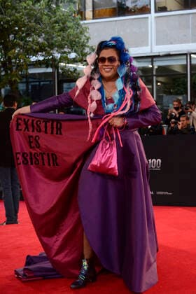 October 18, 2022, Mexico City, Mexico: Manuna attends the 4th Metropolitan Theater Awards (Los Metro) red carpet at the Centro Cultural del Bosque. on October 18, 2022 in Mexico City, Mexico. Mexico City USA - ZUMAe321 20221018_zia_e321_019 Copyright: xCarlosxTischlerx