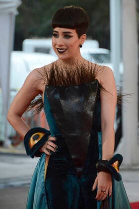 October 18, 2022, Mexico City, Mexico:Maria Elisa Gallegos attends the 4th Metropolitan Theater Awards (Los Metro) red carpet at the Centro Cultural del Bosque. on October 18, 2022 in Mexico City, Mexico. Mexico City USA - ZUMAe321 20221018_zia_e321_031 Copyright: xCarlosxTischlerx