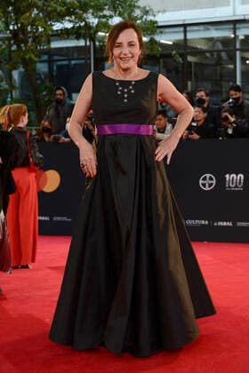 October 18, 2022, Mexico City, Mexico: VeroÂ³nica Langer attends the 4th Metropolitan Theater Awards (Los Metro) red carpet at the Centro Cultural del Bosque. on October 18, 2022 in Mexico City, Mexico. Mexico City USA - ZUMAe321 20221018_zia_e321_035 Copyright: xCarlosxTischlerx