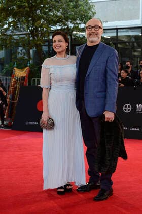 October 18, 2022, Mexico City, Mexico: Yolanda Ventura, Odiseo Bichir attend the 4th Metropolitan Theater Awards (Los Metro) red carpet at the Centro Cultural del Bosque. on October 18, 2022 in Mexico City, Mexico. Mexico City USA - ZUMAe321 20221018_zia_e321_040 Copyright: xCarlosxTischlerx