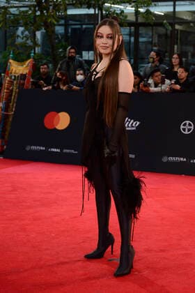 October 18, 2022, Mexico City, Mexico: Karol Sevilla attends the 4th Metropolitan Theater Awards (Los Metro) red carpet at the Centro Cultural del Bosque. on October 18, 2022 in Mexico City, Mexico. Mexico City USA - ZUMAe321 20221018_zia_e321_046 Copyright: xCarlosxTischlerx
