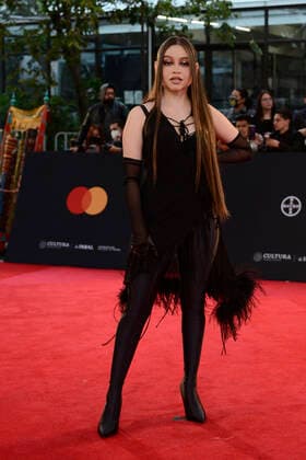 October 18, 2022, Mexico City, Mexico: Karol Sevilla attends the 4th Metropolitan Theater Awards (Los Metro) red carpet at the Centro Cultural del Bosque. on October 18, 2022 in Mexico City, Mexico. Mexico City USA - ZUMAe321 20221018_zia_e321_047 Copyright: xCarlosxTischlerx