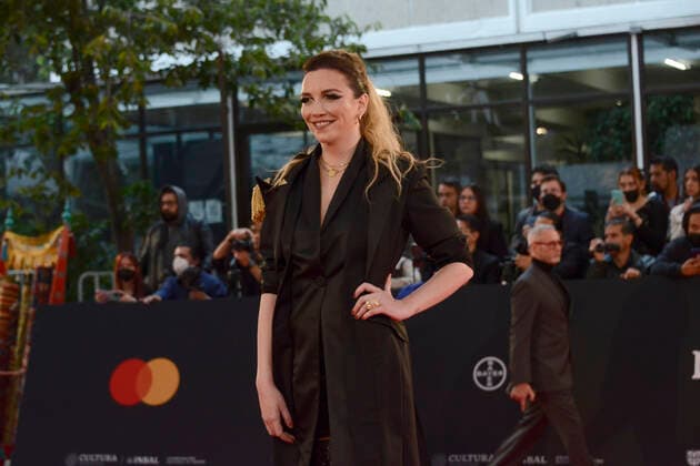 October 18, 2022, Mexico City, Mexico: Regina Blandon attends the 4th Metropolitan Theater Awards (Los Metro) red carpet at the Centro Cultural del Bosque. on October 18, 2022 in Mexico City, Mexico. Mexico City USA - ZUMAe321 20221018_zia_e321_106 Copyright: xCarlosxTischlerx